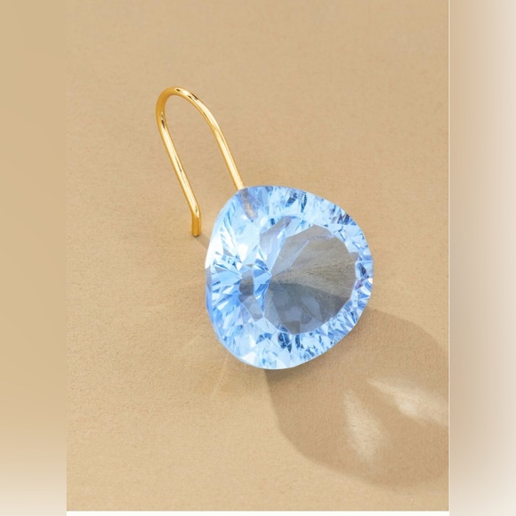Anthropologie floating gemstone earring - Picture 8 of 13
